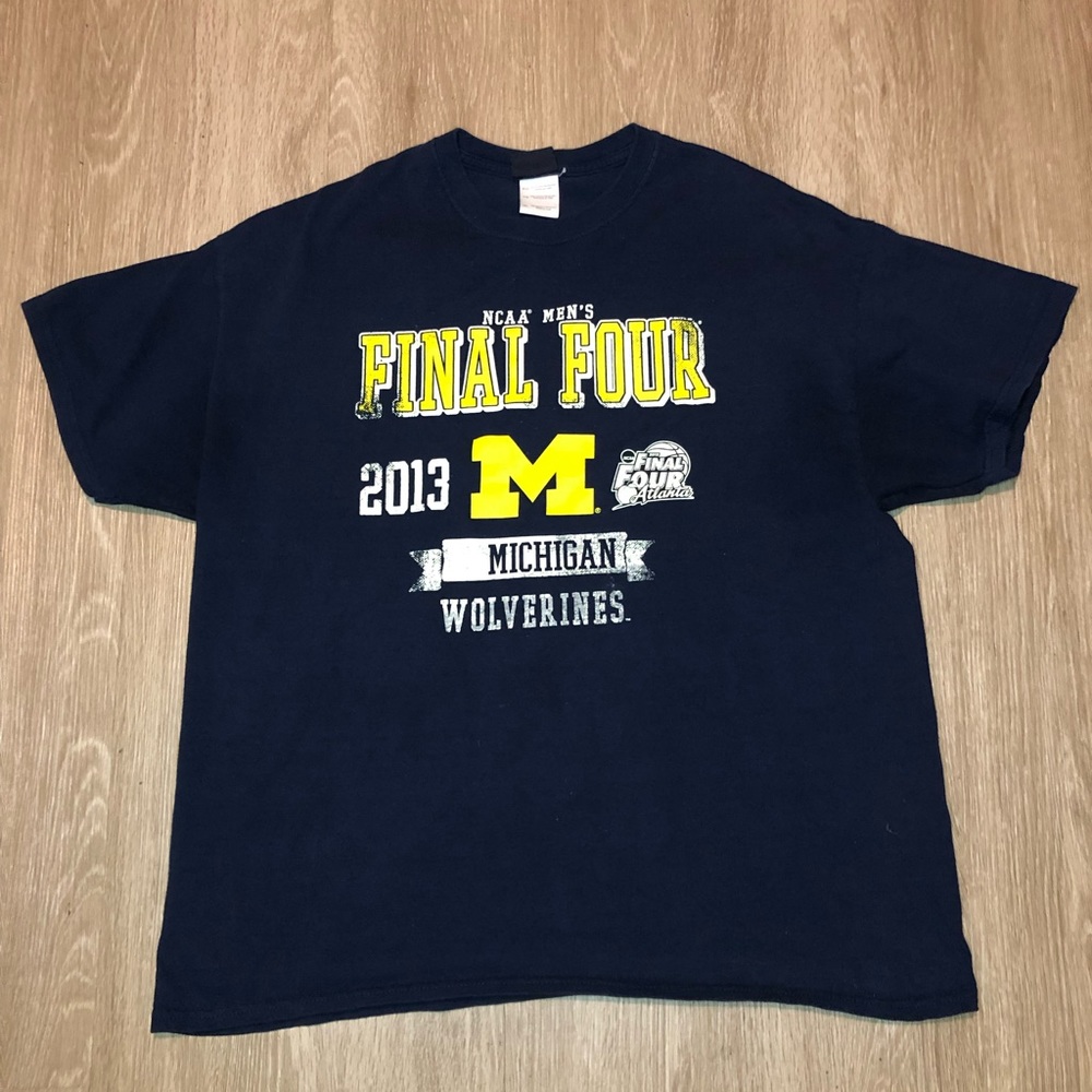 Vintage‎ Michigan Wolverines Final Four Atlanta NCAA Basketball Men’s Size XL